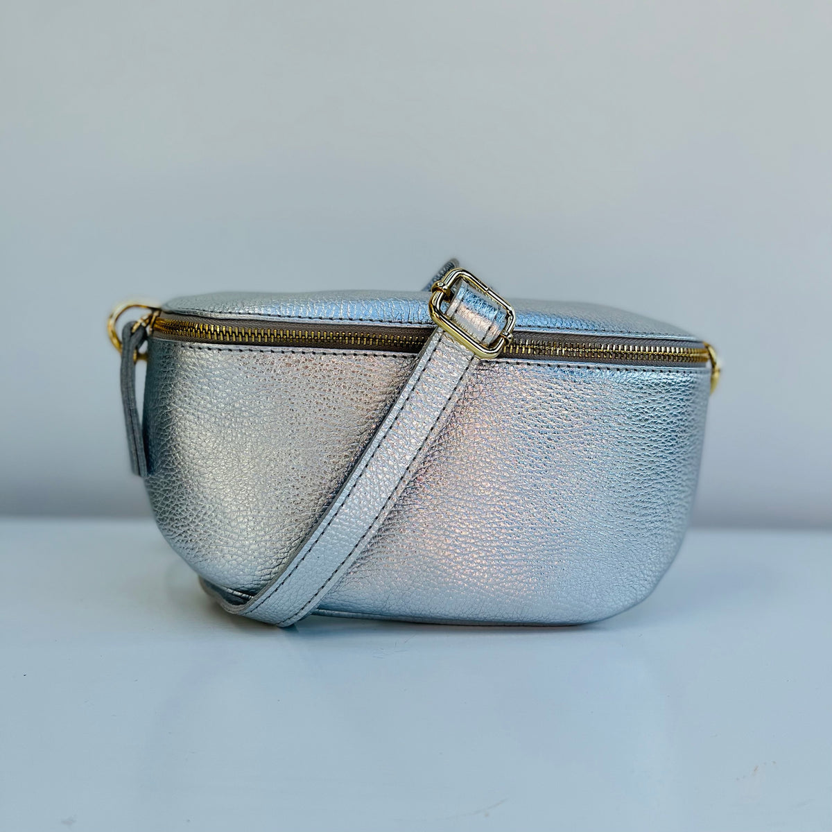 Large Cream Leather Waist Crossbody Bag – Alice's Wonders UK
