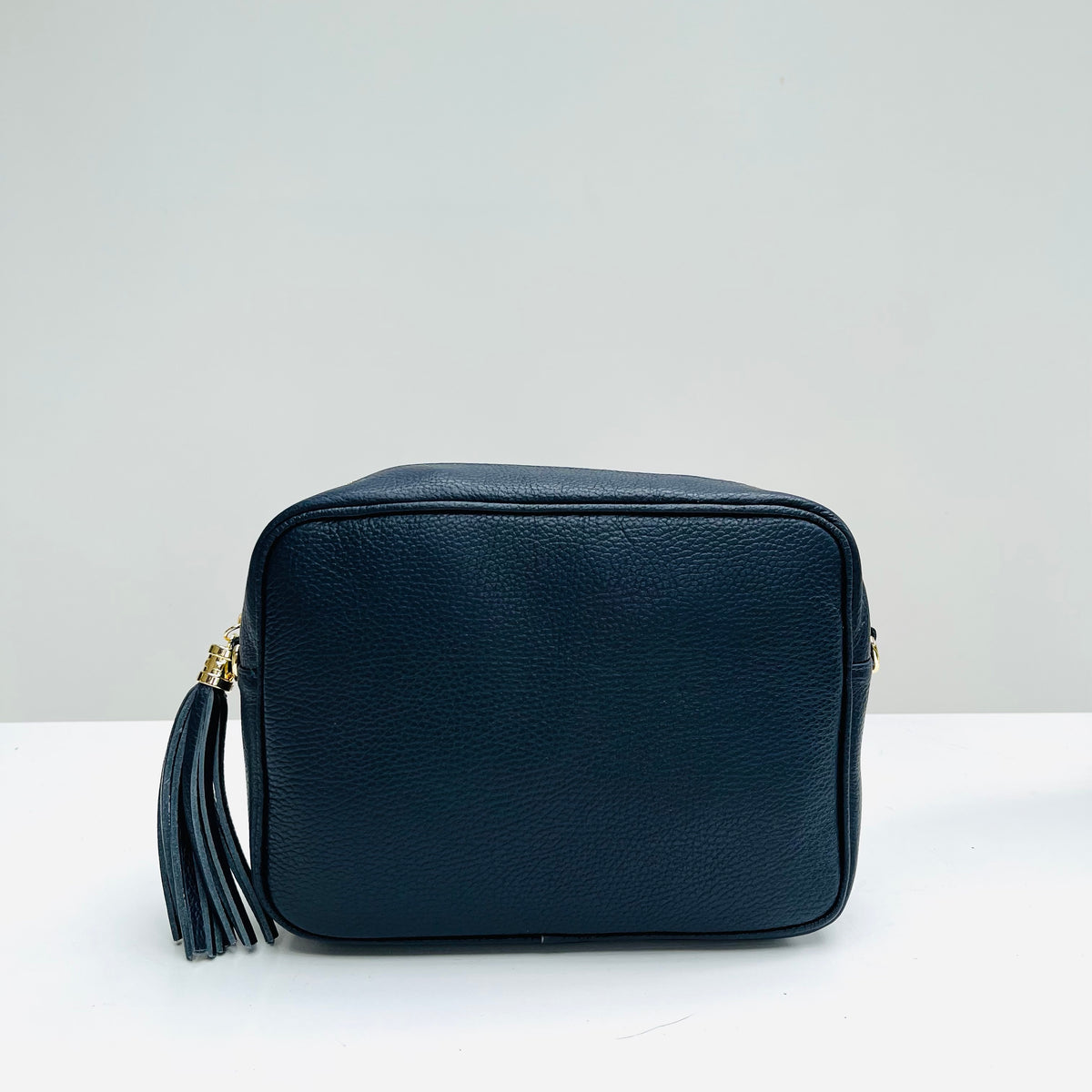 Navy Leather Tassel Cross Body Bag – Alice's Wonders UK