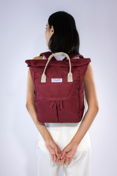 Kind Bag Burgundy Medium Hackney Backpack