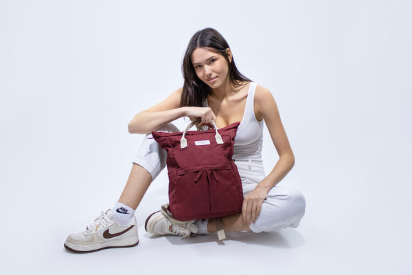 Kind Bag Burgundy Medium Hackney Backpack