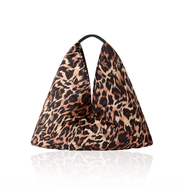 Leopard Print Slouch Bag