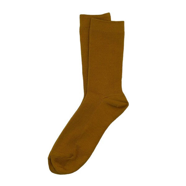 Mustard yellow Merino Blend Socks - Barcelona by Sixton London