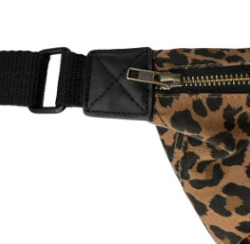 Leopard Print Cotton Sling Bag - Regular