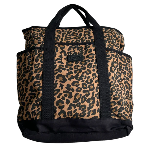 Leopard Print Cotton backpack from Sixton London