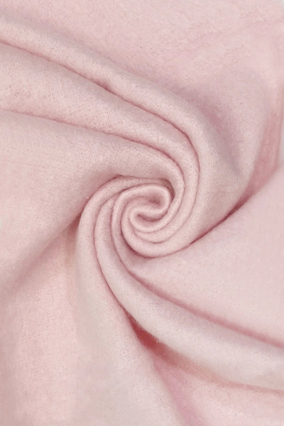 Pale Pink Soft Blanket Scarf